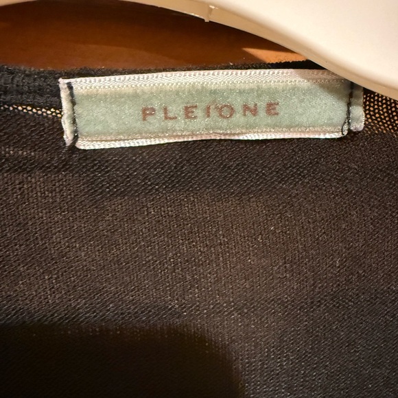 Pleione brand black open cardigan - Picture 4 of 6